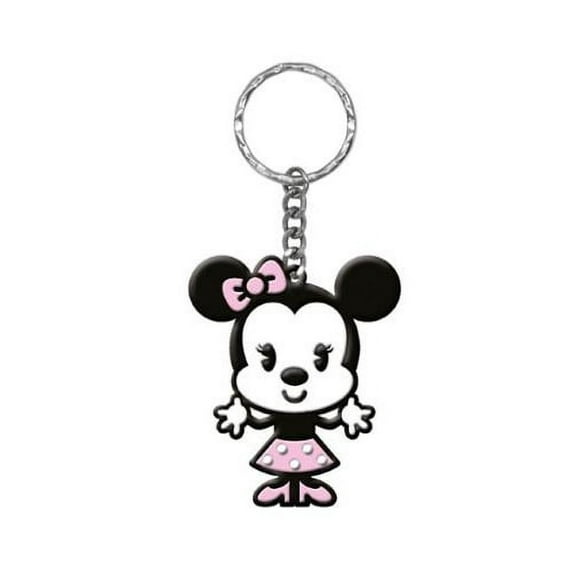Disney Cuties Soft Touch PVC Key Ring: "Minnie"