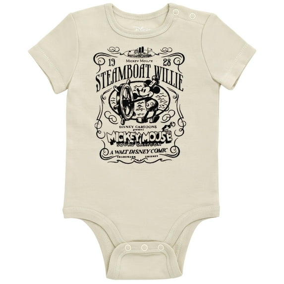 Disney D100 Mickey Mouse Bodysuit Newborn to Infant