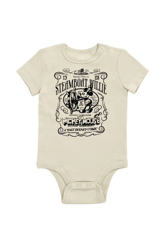 D100 Mickey Mouse Bodysuit Newborn to Infant