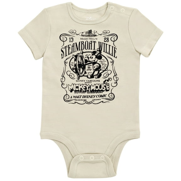Disney D100 Mickey Mouse Bodysuit Newborn to Infant