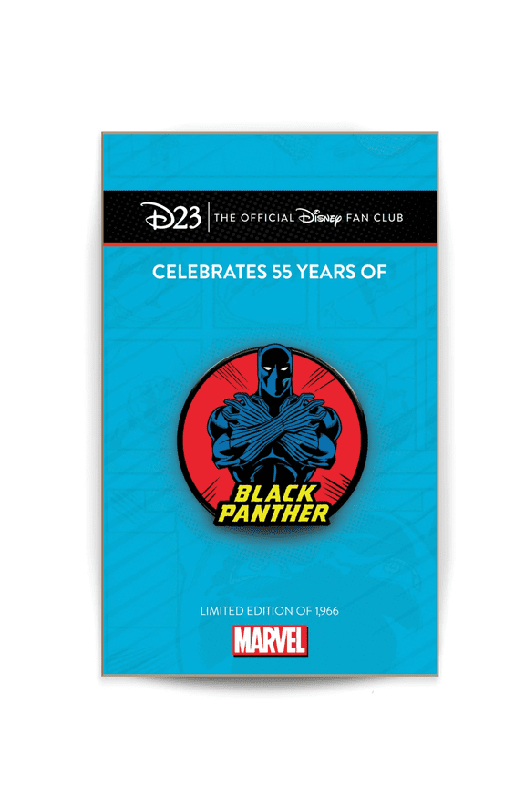 D23 Exclusive Marvel's Black Panther 55th Limited Edition Pin New w Card