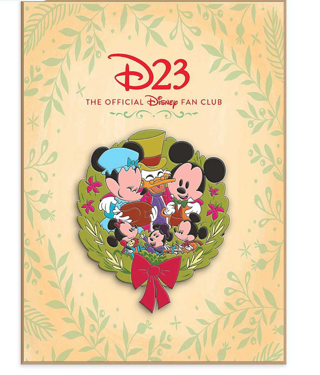 Mickey Mouse and Minnie Mouse 95th Anniversary Jumbo Pin – Limited Release