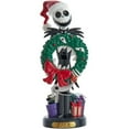 thumbnail image 1 of Kurt Adler 10-Inch Disney© Nightmare Before Christmas Jack Skellington With Wreath Nutcracker, 1 of 6