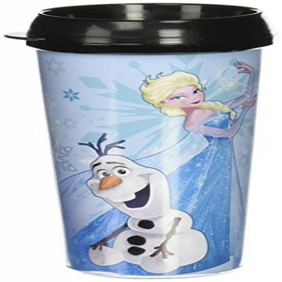 Disney DP6187 Frozen Olaf & Elsa Plastic Travel Mug, 16 oz, Multicolor