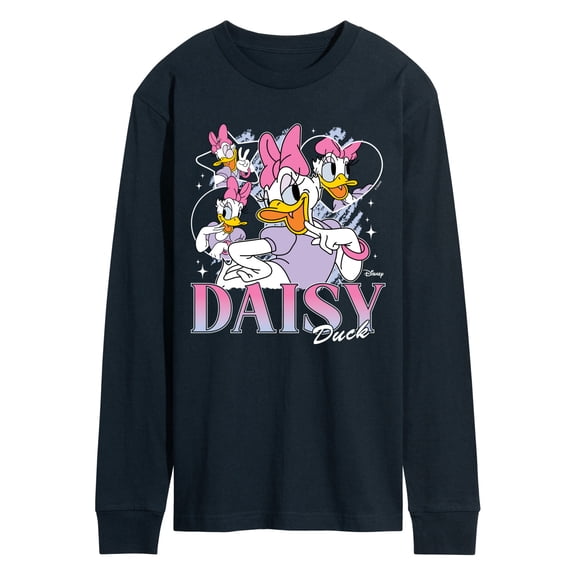 Disney - Daisy Collage - Men's Long Sleeve Graphic T-Shirt