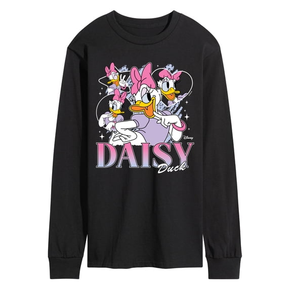 Disney - Daisy Collage - Men's Long Sleeve Graphic T-Shirt