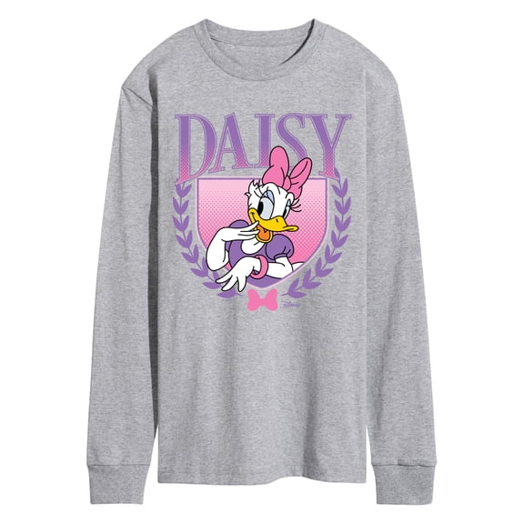 Disney - Daisy Collegiate - Men's Long Sleeve Graphic T-Shirt