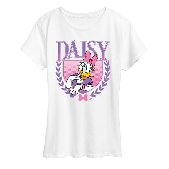 Disney - Daisy Collegiate - Women's Short Sleeve Graphic T-Shirt