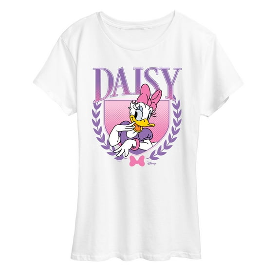 Disney - Daisy Collegiate - Women's Short Sleeve Graphic T-Shirt