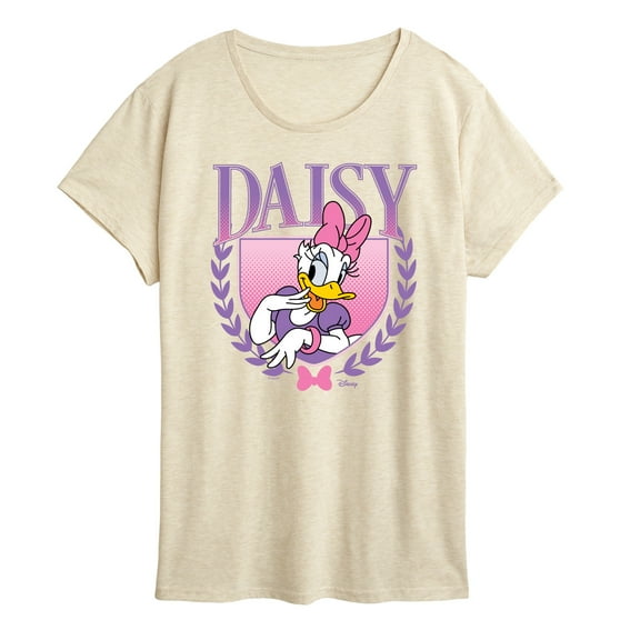 Disney - Daisy Collegiate - Women's Short Sleeve Graphic T-Shirt