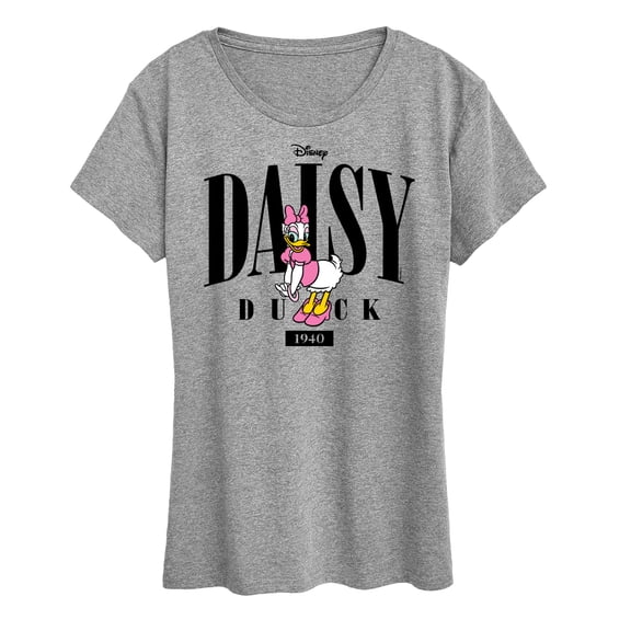 Disney - Daisy Colligate - Sporty Athletic - Women's Short Sleeve Graphic T-Shirt