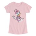 thumbnail image 1 of Disney - Daisy Color Sketch - Youth Girls Short Sleeve T-Shirt, 1 of 4