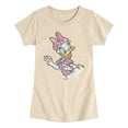 thumbnail image 1 of Disney - Daisy Color Sketch - Youth Girls Short Sleeve T-Shirt, 1 of 4