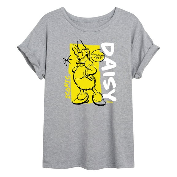 Disney - Daisy Confident Vibes - Juniors Ideal Flowy Muscle T-Shirt