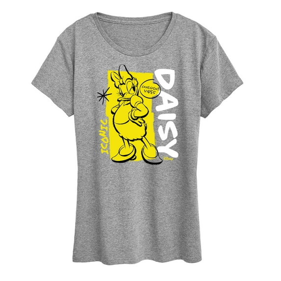 Disney - Daisy Confident Vibes - Women's Short Sleeve Graphic T-Shirt