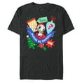 thumbnail image 1 of Disney Daisy Duck Christmas Holiday Please Be Shoes - Short Sleeve Blended T-Shirt for Adults - Customized-Dark Heather, 1 of 5