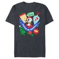 thumbnail image 1 of Disney Daisy Duck Christmas Holiday Please Be Shoes - Short Sleeve Blended T-Shirt for Adults - Customized-Navy Heather, 1 of 5