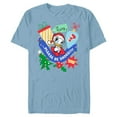 thumbnail image 1 of Disney Daisy Duck Christmas Holiday Please Be Shoes - Short Sleeve Blended T-Shirt for Adults - Customized-Ocean Blue, 1 of 5
