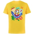 thumbnail image 1 of Disney Daisy Duck Christmas Holiday Please Be Shoes - Short Sleeve Cotton T-Shirt for Adults - Customized-Yellow, 1 of 5