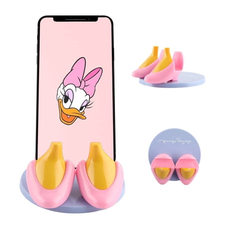 Disney Daisy Duck Feet Phone Stand with Decal Sticker Universal Cell Phone Holder