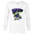 thumbnail image 1 of Disney Daisy Duck Halloween Spider Web Costume Spooky Cute - Long Sleeve T-Shirt for Men - Customized-White, 1 of 5