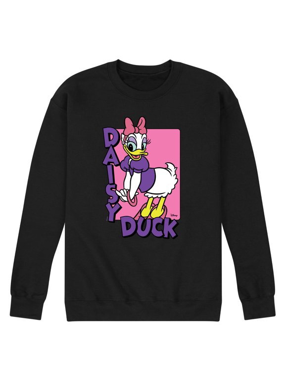 - Daisy Duck Men's Graphic Fleece Sweatshirt