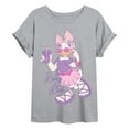 thumbnail image 1 of Disney - Daisy Duck Oversized - Womens Oversized Graphic T-Shirt, 1 of 4