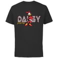 thumbnail image 1 of Disney Daisy Duck Racing Mickey & Friends Race Car Drivers - Short Sleeve Cotton T-Shirt for Adults - Customized-Black, 1 of 5