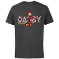 thumbnail image 1 of Disney Daisy Duck Racing Mickey & Friends Race Car Drivers - Short Sleeve Cotton T-Shirt for Adults - Customized-Charcoal, 1 of 5