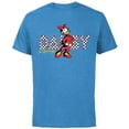 thumbnail image 1 of Disney Daisy Duck Racing Mickey & Friends Race Car Drivers - Short Sleeve Cotton T-Shirt for Adults - Customized-Light Blue, 1 of 5