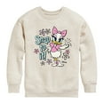 thumbnail image 1 of Disney - Daisy Duck - Snap To It - Youth Crewneck Fleece Sweatshirt, 1 of 5