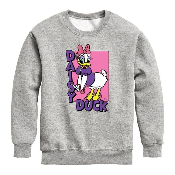 Disney - Daisy Duck - Toddler & Youth Crewneck Fleece Sweatshirt