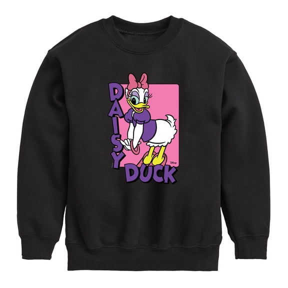 Disney - Daisy Duck - Toddler & Youth Crewneck Fleece Sweatshirt