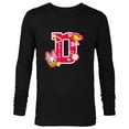 thumbnail image 1 of Disney Daisy Duck Varsity Oh So Stylish - Long Sleeve T-Shirt for Men - Customized-Black, 1 of 5
