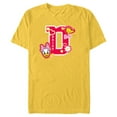 thumbnail image 1 of Disney Daisy Duck Varsity Oh So Stylish - Short Sleeve Blended T-Shirt for Adults - Customized-Yellow, 1 of 5