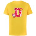 thumbnail image 1 of Disney Daisy Duck Varsity Oh So Stylish - Short Sleeve Cotton T-Shirt for Adults - Customized-Yellow, 1 of 5