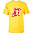 thumbnail image 1 of Disney Daisy Duck Varsity Oh So Stylish - Short Sleeve T-Shirt for Kids - Customized-Yellow, 1 of 5