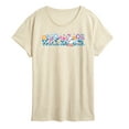 thumbnail image 1 of Disney - Daisy Flowers  - Women's Short Sleeve Graphic T-Shirt, 1 of 4