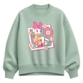 thumbnail image 1 of Disney - Daisy Frame Women's Oversized Fleece Crew Sweatshirt, 1 of 3