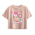 thumbnail image 1 of Disney - Daisy Frame - Youth Girl Short Sleeve Boxy Tee, 1 of 4