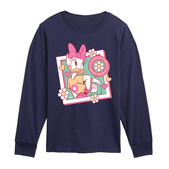 Disney - Daisy Frame - Youth Long Sleeve Graphic T-Shirt