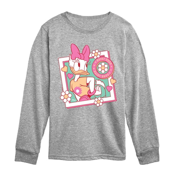 Disney - Daisy Frame - Youth Long Sleeve Graphic T-Shirt