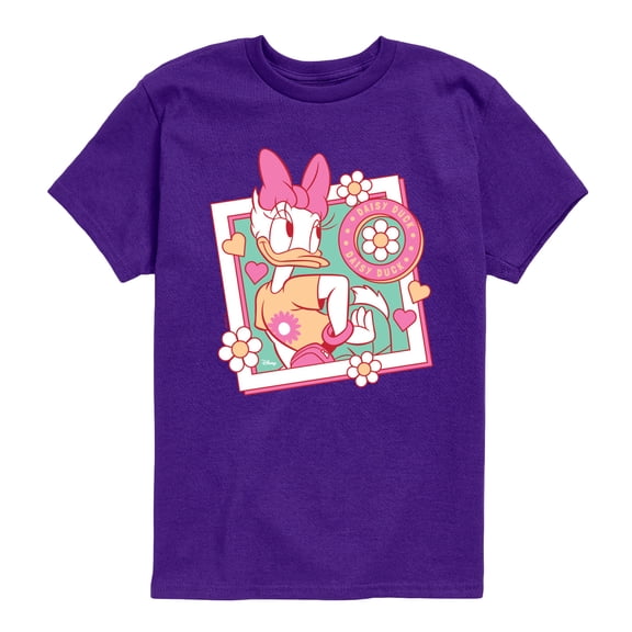 Disney - Daisy Frame - Youth Short Sleeve Graphic T-Shirt