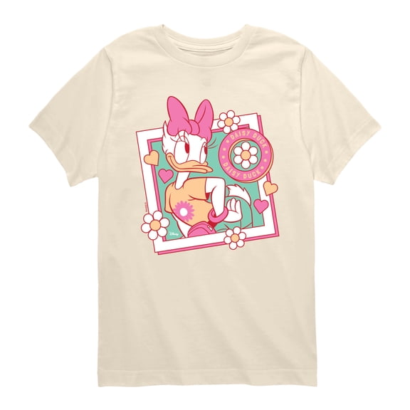 Disney - Daisy Frame - Youth Short Sleeve Graphic T-Shirt