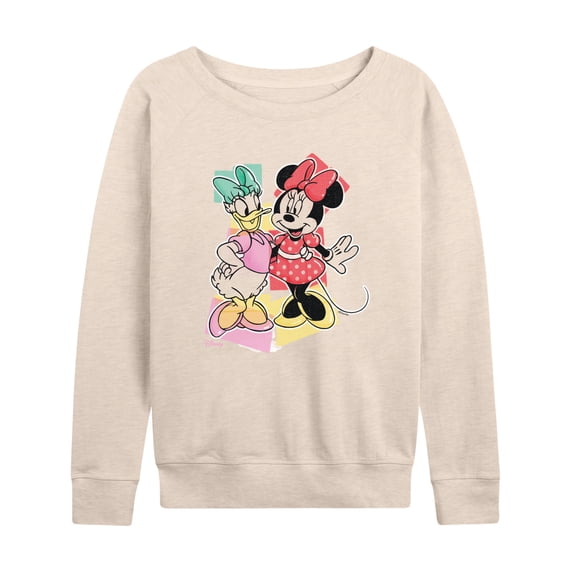 Disney - Daisy Minnie Concept - Women's French Terry Long Sleeve Pullover