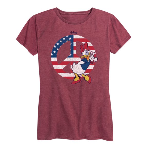 Disney - Americana - Daisy Peace - Women's Short Sleeve Graphic T-Shirt