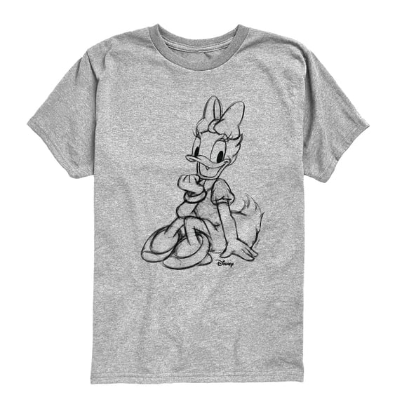 Disney - Daisy Sketch - Youth Boys Short Sleeve Graphic T-Shirt