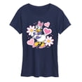 thumbnail image 1 of Disney - Daisy Sticker Look - Women's Short Sleeve Graphic T-Shirt, 1 of 5