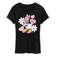thumbnail image 1 of Disney - Daisy Sticker Look - Women's Short Sleeve Graphic T-Shirt, 1 of 5