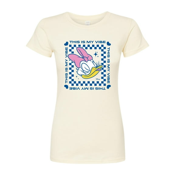 Disney - Daisy - This Is My Vibe - Juniors Fitted Graphic T-Shirt